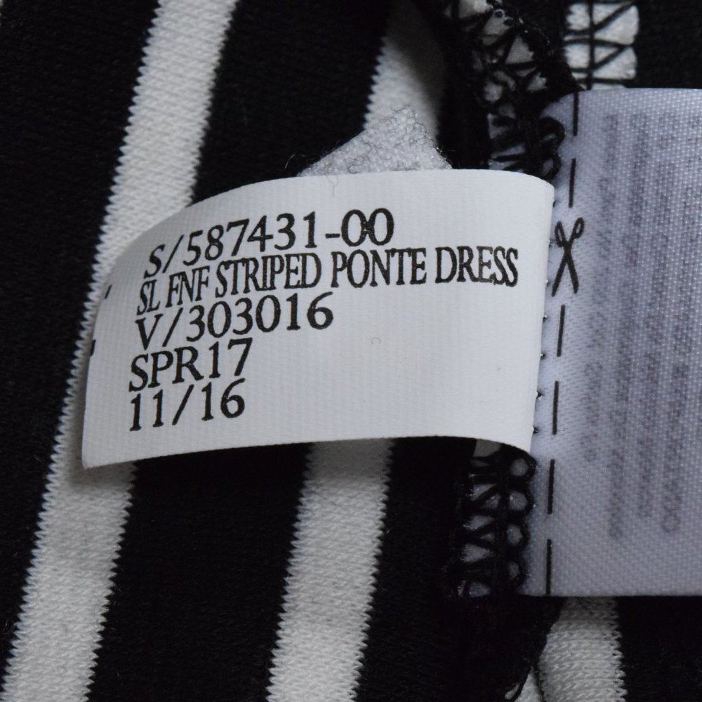Banana Republic Striped Ponte Dress in Women's Size 6T - Picture 15 of 15